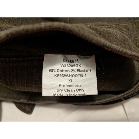 KROON Shooting Hunting Corduroy Colorblock Brown Waistcoat Vest Men XL nwot - Picture 5 of 5